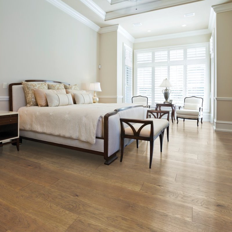 Hardwood floor installation in Owensboro, Kentucky. from Carpets Unlimited