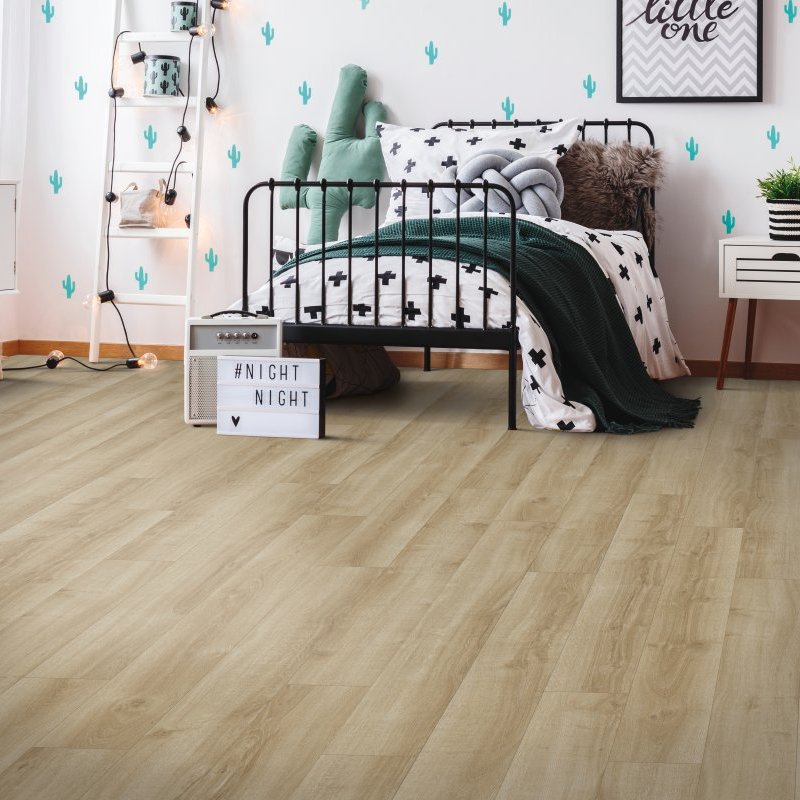 Wood look luxury vinyl plank flooring in Carpets Unlimited in Owensboro, KY